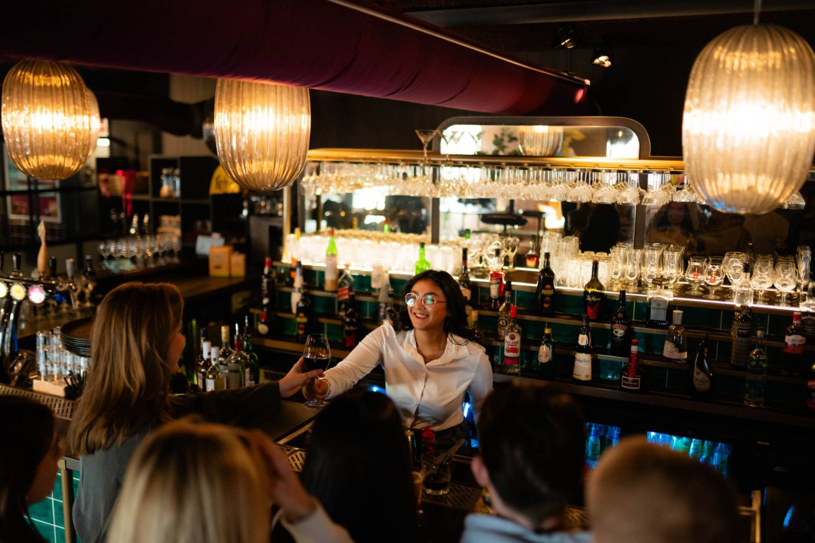 Sparkers aan het werk bij opdrachtgevers in de horeca